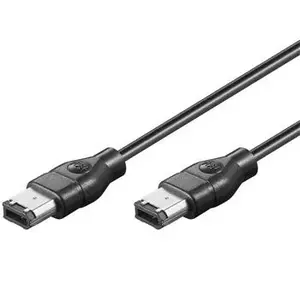 Firewire cable PREMIUMCORD kfir66-2 6-pin to 6-pin, 2 m length