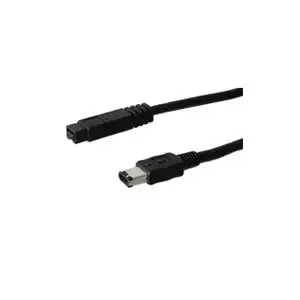Fire Wire Cable Goobay CAK IEEE 1394b 9P/6P 1.8m Black
