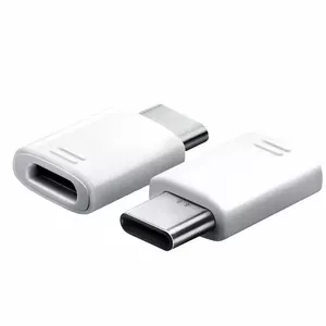 Samsung C tipa/microUSB adapteris, balts (bez taras)