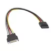 SATA power extension cable PREMIUMCORD kfsa-10 Photo 2