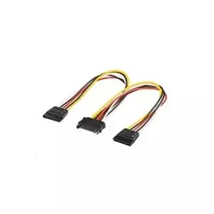 Power Splitter cable PREMIUMCORD Power Splitter for HDD SATA KFSA-21 — 1 to 2 SATA power connectors