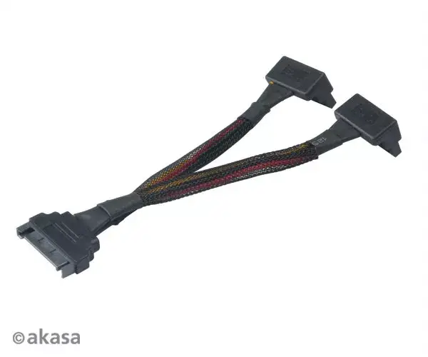 Iekšējais jaudas kabelis Akasa AK-CBPW15-15BK Photo 2