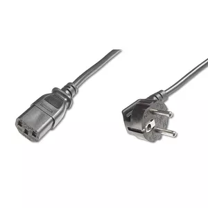 Power cable PremiumCord KPSP1 Black 1 m CEE7/7 C13 coupler
