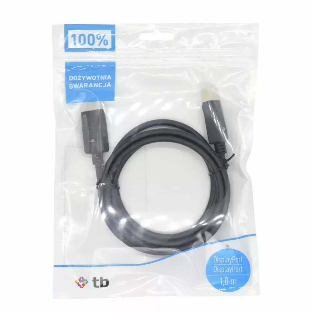 TB DisplayPort kabelis AKTBXVDMDPPG18B 1.8 m Photo 4