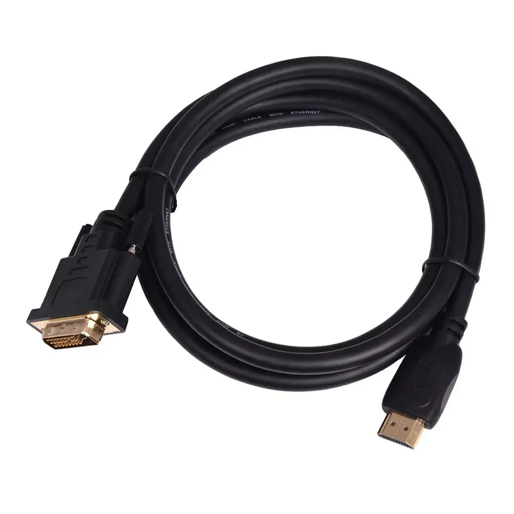 TB HDMI‑uz‑DVI kabelis AKTBXVH1PDVI18B 1.8 m Photo 1