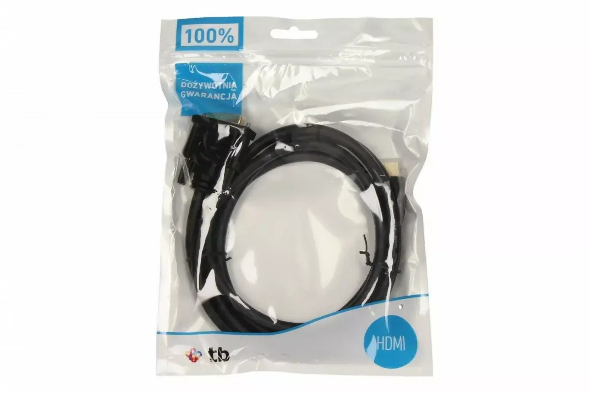 TB HDMI‑uz‑DVI kabelis AKTBXVH1PDVI18B 1.8 m Photo 5