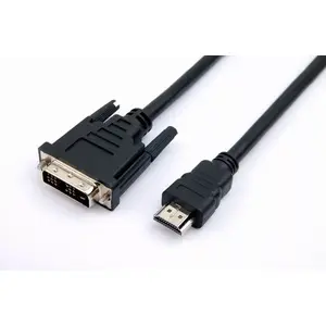 HDMI‑uz‑DVI kabelis TB AKTBXVH1PDVI18B 1.8 m, zelta pārklājums, DVI 24+1