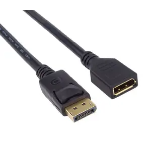 DisplayPort cable PREMIUMCORD KPORTMF1-02 — 2 m, DisplayPort to DisplayPort, Black
