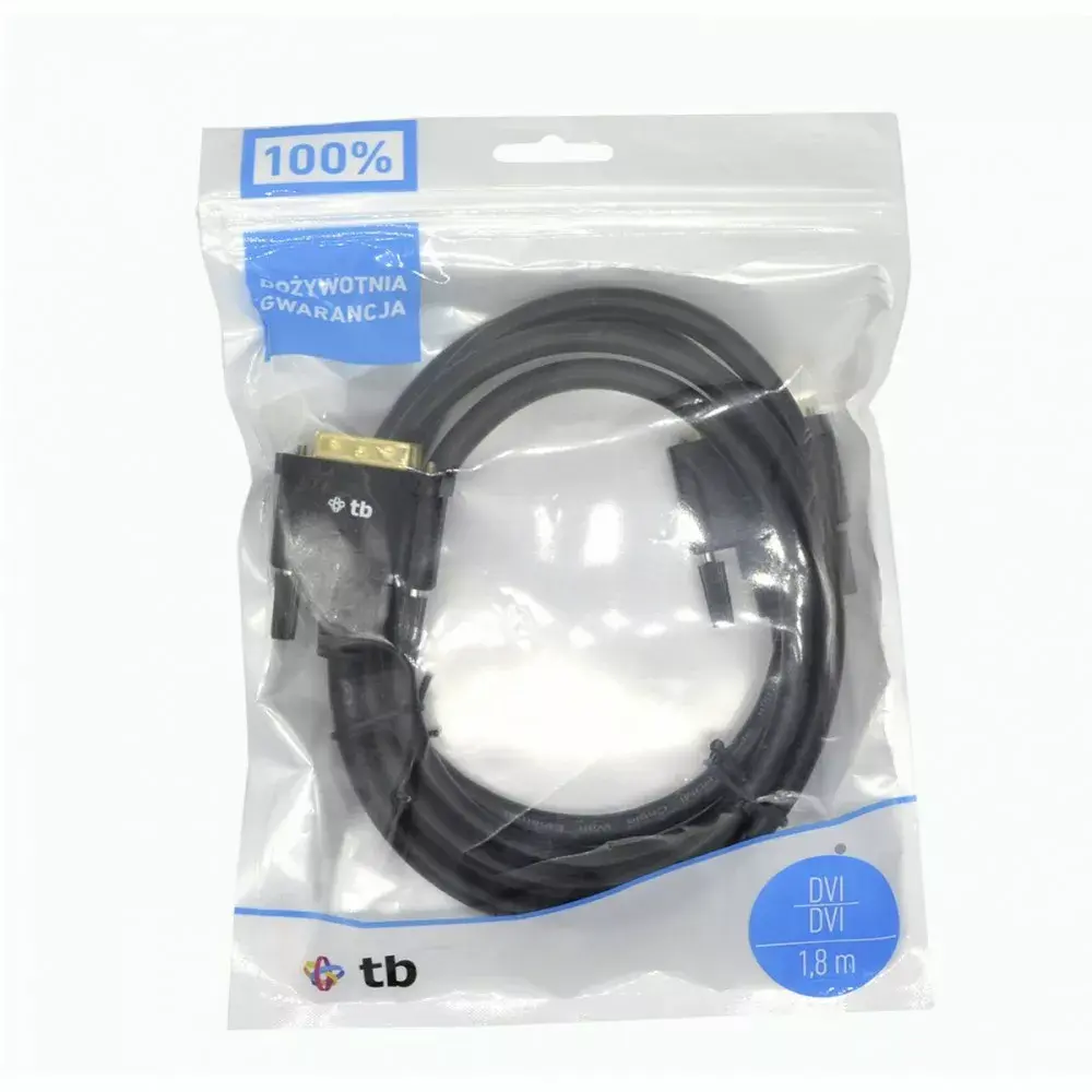 DVI kabelis TB AKTBXVD24DVI18B — 1,8 m Photo 4