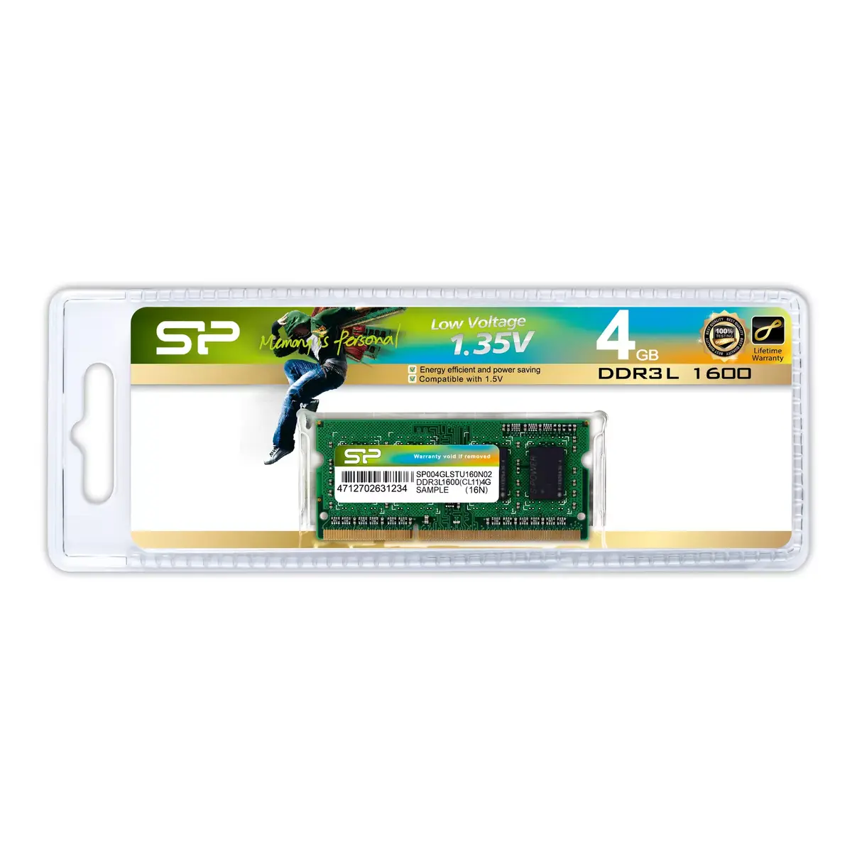 Silicon Power DDR3L 4GB 1600MHz SO-DIMM Photo 2