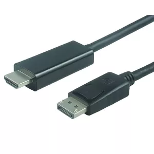 DisplayPort to HDMI cable PREMIUMCORD kportadk04-01, 1 m, supports 4K