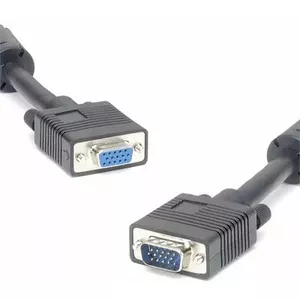 VGA extension cable PREMIUMCORD kpvc05 5 m HD15 male to female, double shielding