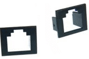 Adapteris RJ45 uz RJ12/RJ11 DATACOM 100 gab. — komplekts moduļu pārveidotāju