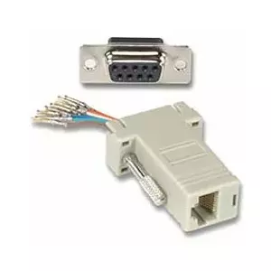 Адаптер PREMIUMCORD Adapter PremiumCord 9F-RJ45 rrj9f — переходник 9-контактный (гнездо) на RJ45