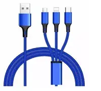 3‑in‑1 USB kabelis PREMIUMCORD ku31pow01 Photo 1