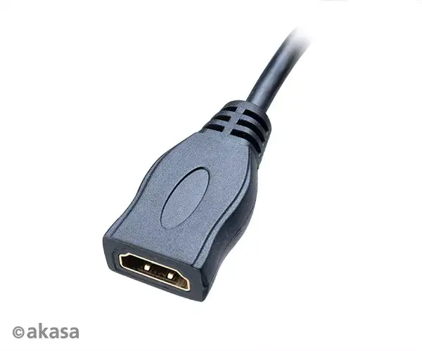 HDMI Cable Akasa AK-CBHD09-25BK Photo 2