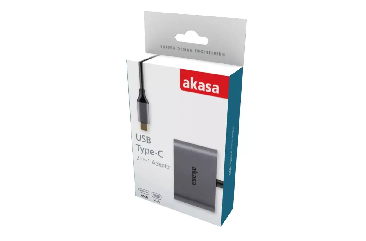 Adapter USB Type-C Akasa AK-CBCA23-18BK Photo 4