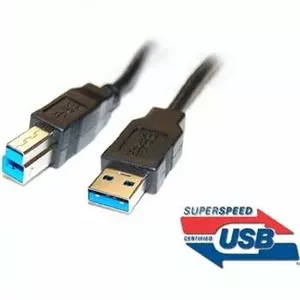 USB 3.0 cable PREMIUMCORD ku3ab3bk, 5 Gbps, 3 m, Type A to Type B