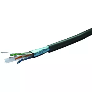 Network Cable DATACOM FTP Wire Cat6 305m Black