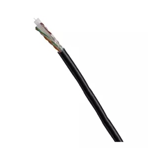 Сетевой кабель DATACOM UTP провод CAT6 PE 500м коробка черный уличный