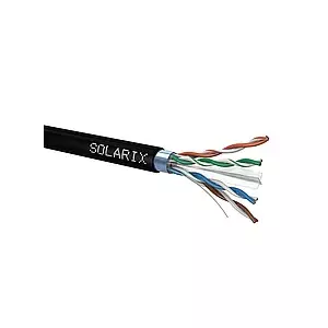 Сетевой кабель Solarix SXKD-6-FTP-PE CAT6 FTP PE 500м Черный