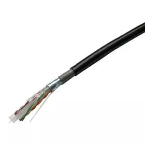 Сетевой кабель DATACOM FTP драт Cat6 100м Уличный двойной кожух