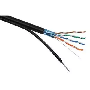 Network Cable Solarix SXKD-5E-FTP-PE-SAM RJ45 CAT5E 305m Black