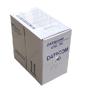 Network Cable DATACOM UTP Cat5e PVC 305m Red