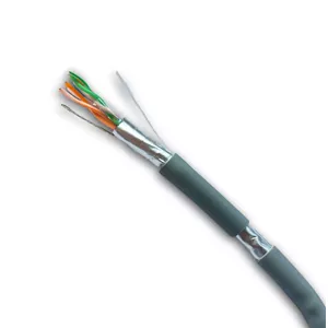 Сетевой кабель DATACOM FTP Cat5e PVC 100м Серый