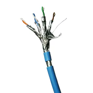 Сетевой кабель DATACOM F/FTP дрот CAT6A Eca LSOH 100м синий