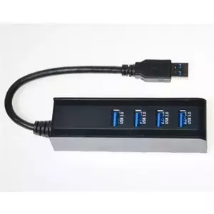 USB hub PREMIUMCORD ku3hub4c — 4-port USB 3.0 SuperSpeed for data transfer and charging
