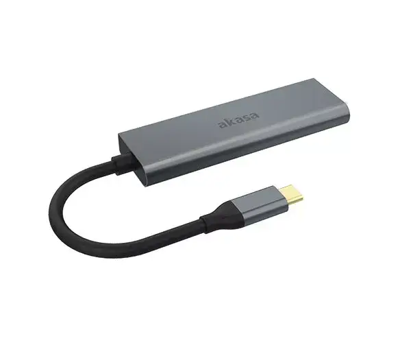USB Хаб Akasa USB Type-C 4 Port Hub Photo 2
