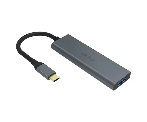 USB Хаб Akasa USB Type-C 4 Port Hub Photo 4