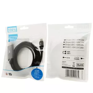 HDMI cable TB AKTBXVH1P20C 2.0V USB Type-C to HDMI 4K Resolution