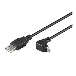USB Micro-B cable PREMIUMCORD ku2m2f-90 1.8 m, 90° angled connector