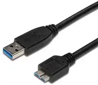 Micro USB kabelis PREMIUMCORD ku3ma2bk 2 m Photo 1