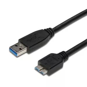 USB Micro-B data cable PREMIUMCORD ku3ma2bk, 2 m length, 5 Gbps transfer speed