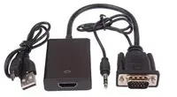 VGA+audio uz HDMI pārveidotājs PREMIUMCORD khcon-49 Photo 1