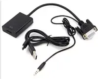 VGA+audio uz HDMI pārveidotājs PREMIUMCORD khcon-49 Photo 3