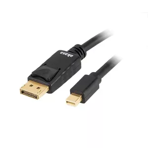 Akasa AK-CBDP22-20BK DisplayPort cable 2 m Mini DisplayPort Black