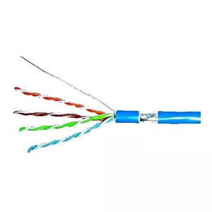 Network Cable SCHRACK HSEKF424H1 F/UTP Cat.5e 4x2xAWG24 305m Blue