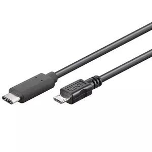 Кабель USB-C — USB 2.0 Micro-B PREMIUMCORD ku31cb1bk — 1 м, чёрный
