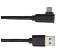PREMIUMCORD ku31cz2bk USB kabelis 2 m 90° USB 3.0 A Photo 1