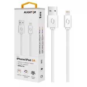 Lightning Cable Aligator DAKA004 1m White