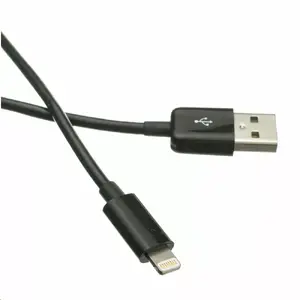 Кабель USB 2.0 c-tech CB-APL-10B, 1 м, чёрный, разъём A–B