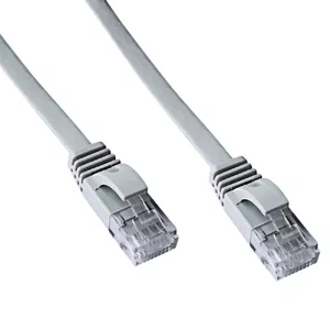 Сетевой кабель DATACOM Patch cord UTP CAT6 3м Серый Плоский