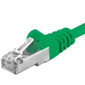 Networking cable PremiumCord SP6ASFTP015G RJ-45 Cat6a 1.5 m Green