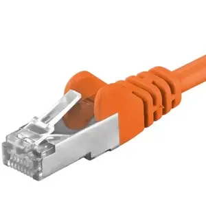 Networking cable PremiumCord SP6ASFTP020E RJ-45 Cat6a 2 m Orange