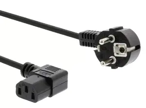 Кабель питания PremiumCord KPSP3-90 Черный 3 м CEE7/7 IEC C13