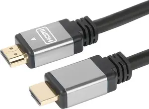 Кабель PREMIUMCORD HDMI M/M, позолоченные разъемы, металлический корпус, высокое качество, 1м